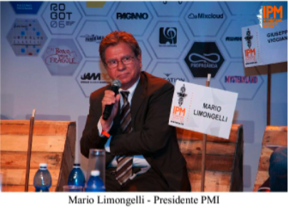 Mario Limongelli con didascalia