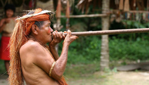 Yahua_Blowgun_Amazon_Iquitos_Peru Yahua_Blowgun_Amazon_Iquitos_Peru